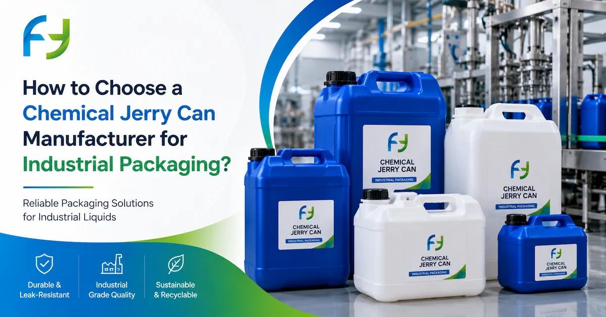 How to Choose a Chemical Jerry Can Manufacturer for Industrial Packaging?